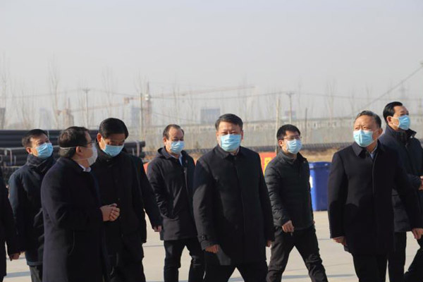 省委副書記、省長唐一軍蒞臨遼寧北票一諾環境產業園參觀指導